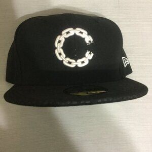 New Era Crooks & Castles black and white  59fifty Hat 7 5/8